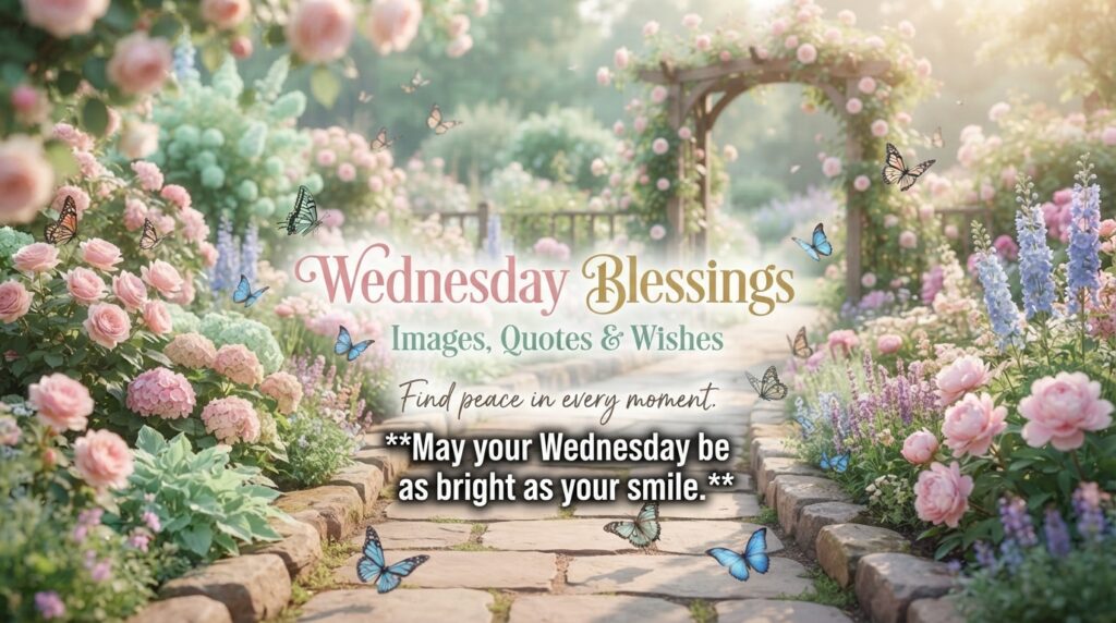 Wednesday Blessings Images, Quotes & Wishes
