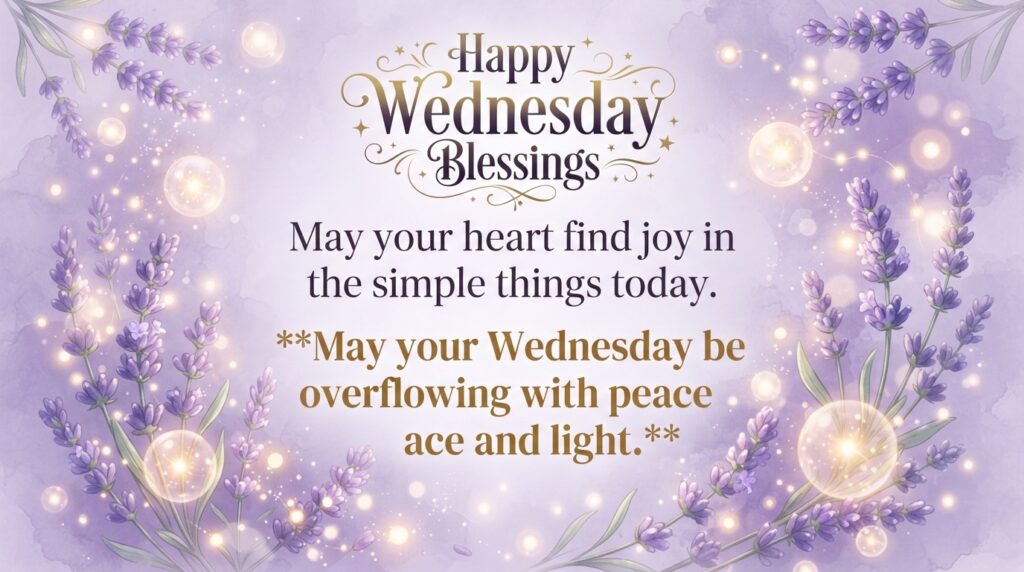 Happy Wednesday Blessings