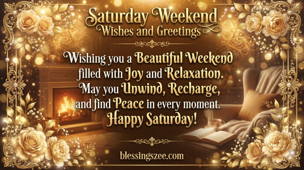 Saturday Weekend Wishes and Greetings