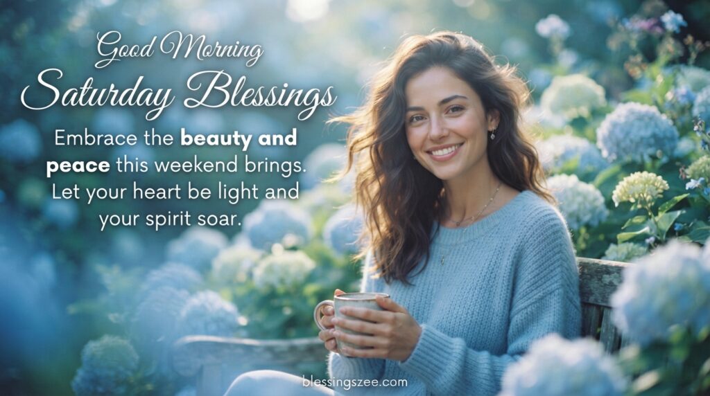 Good Morning Saturday Blessings