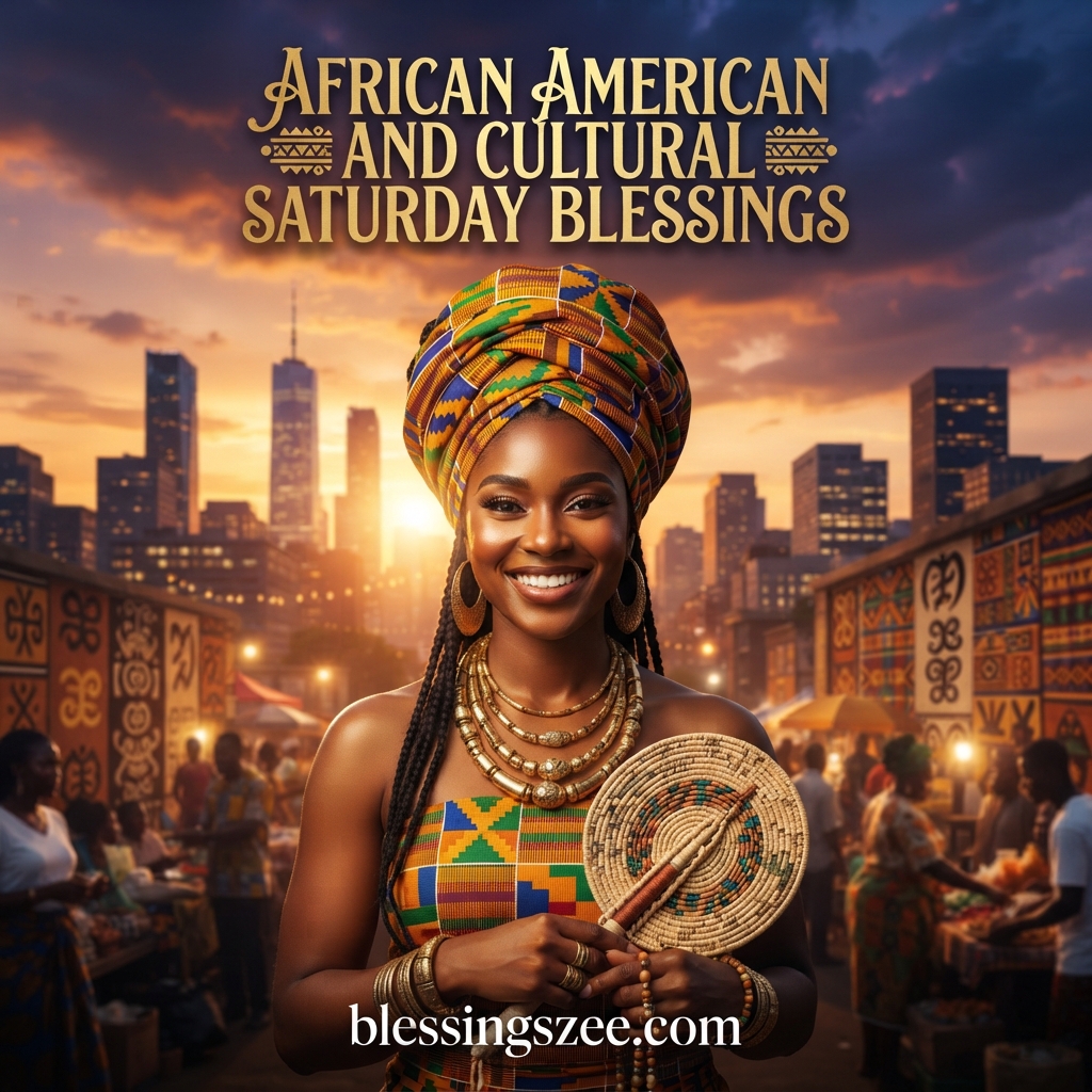 African American and Cultural Saturday Blessings