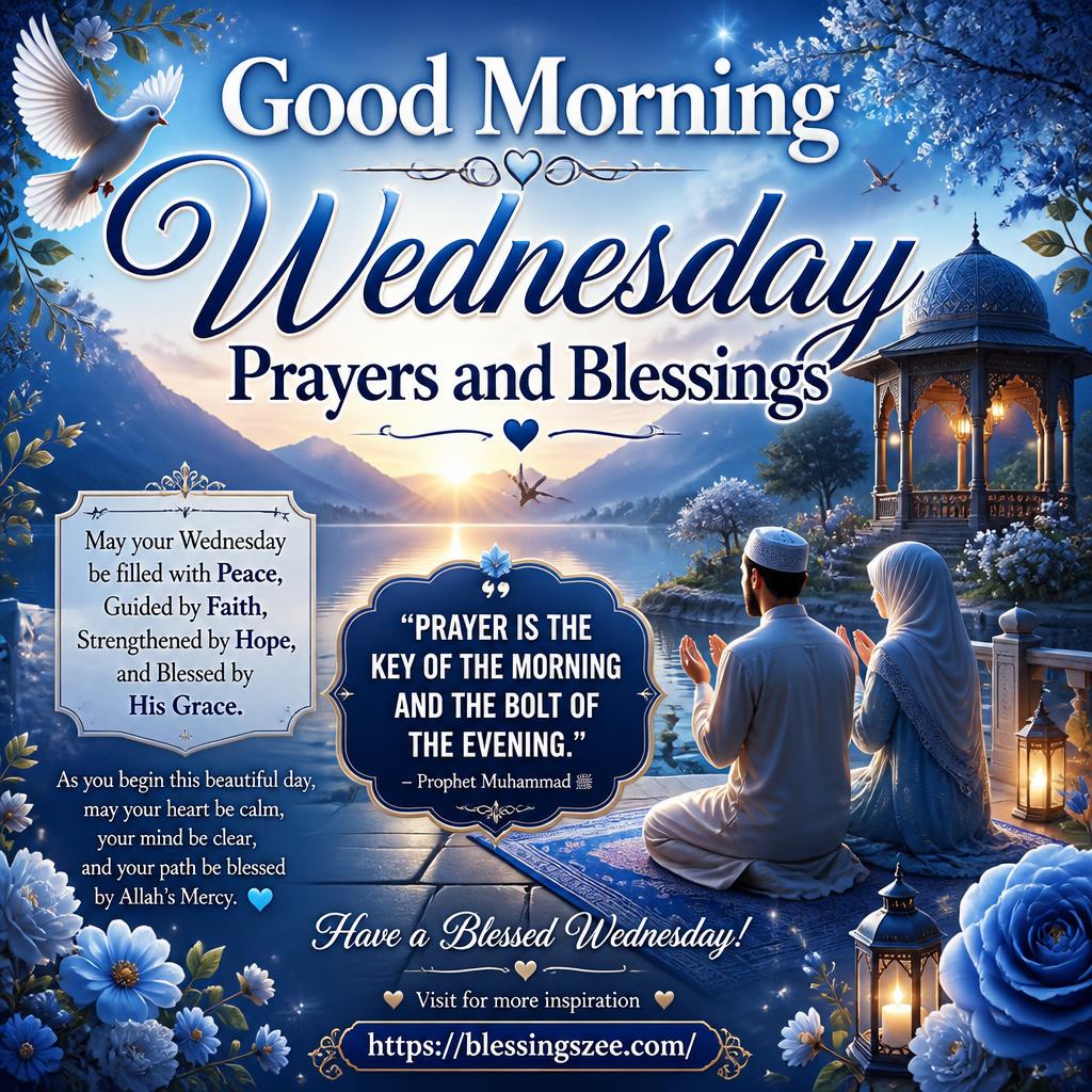 Good Morning Wednesday Prayers and Blessings