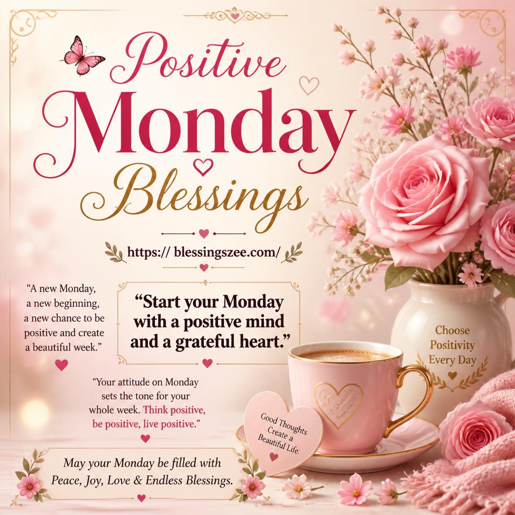 Positive Monday Blessings