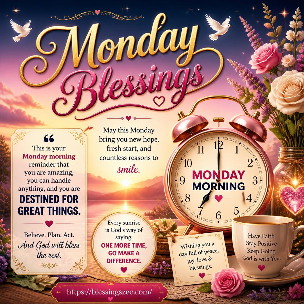 monday blessings