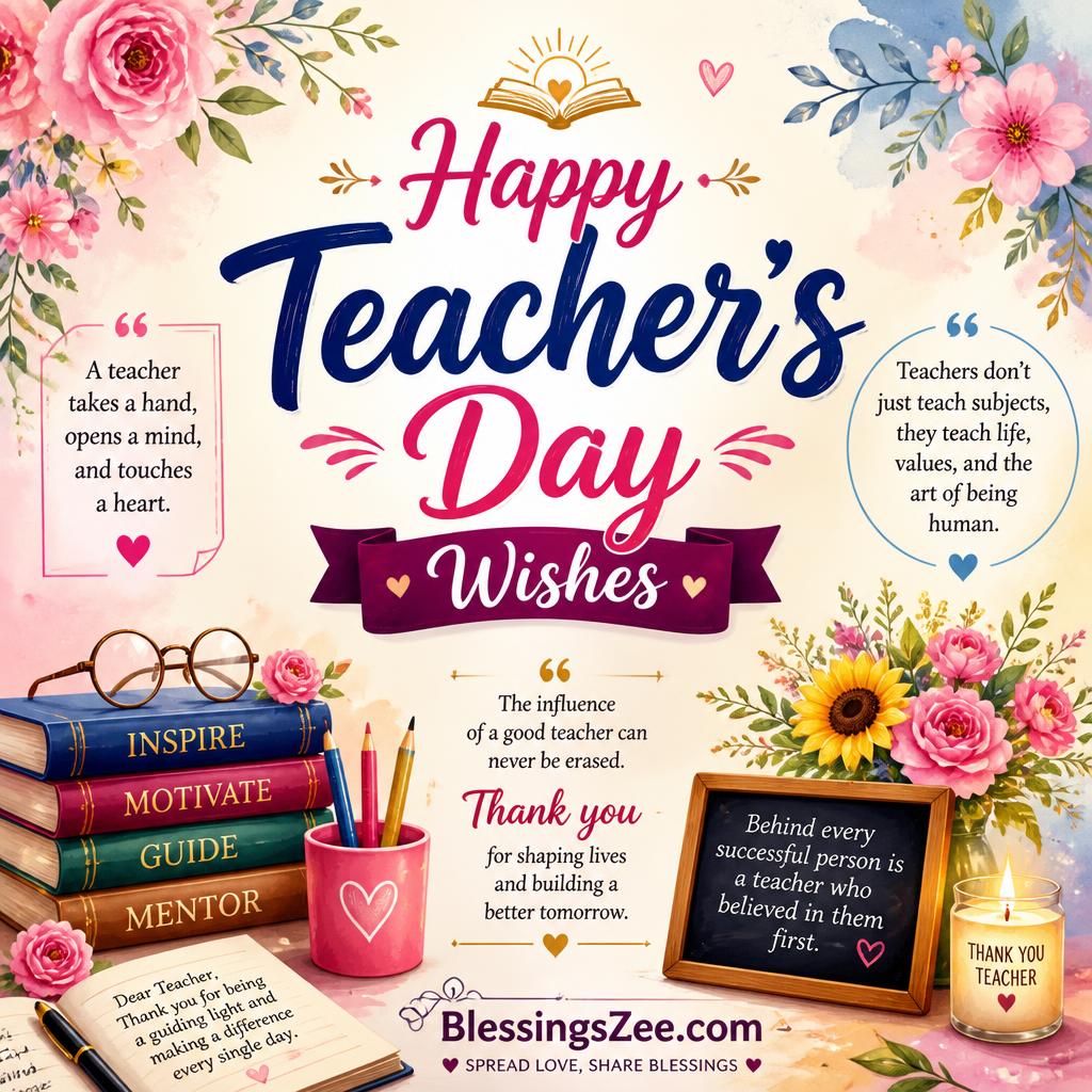 Happy Teachers Day Wishes: