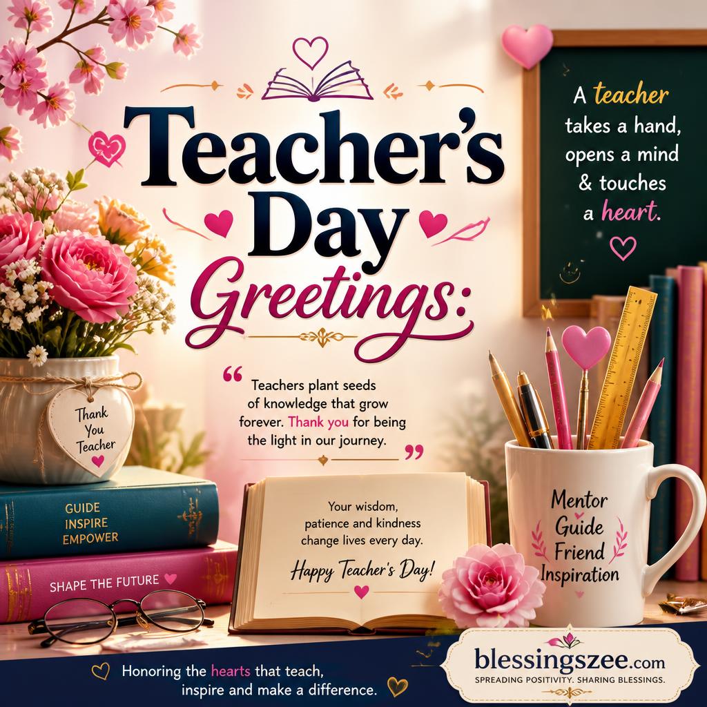 Teacher's Day Greetings: