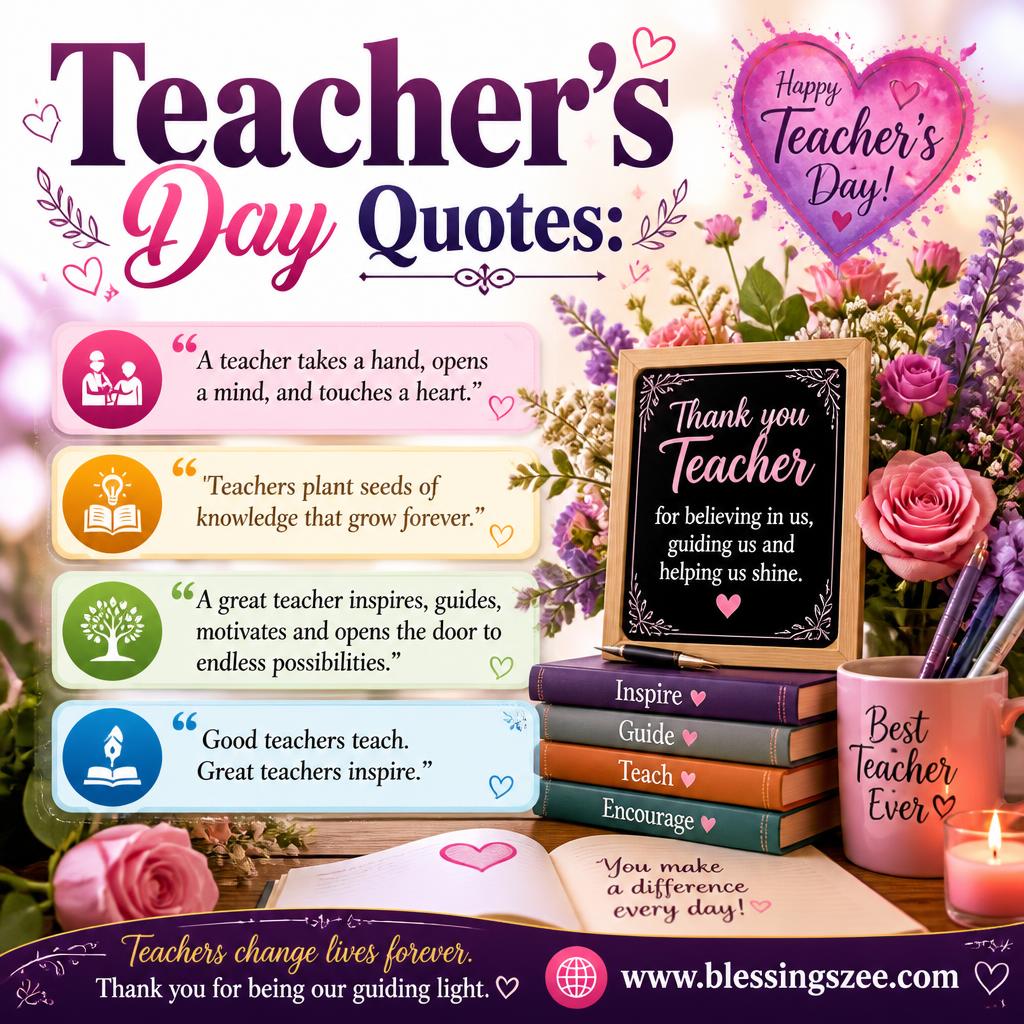 Teacher's Day Quotes:
