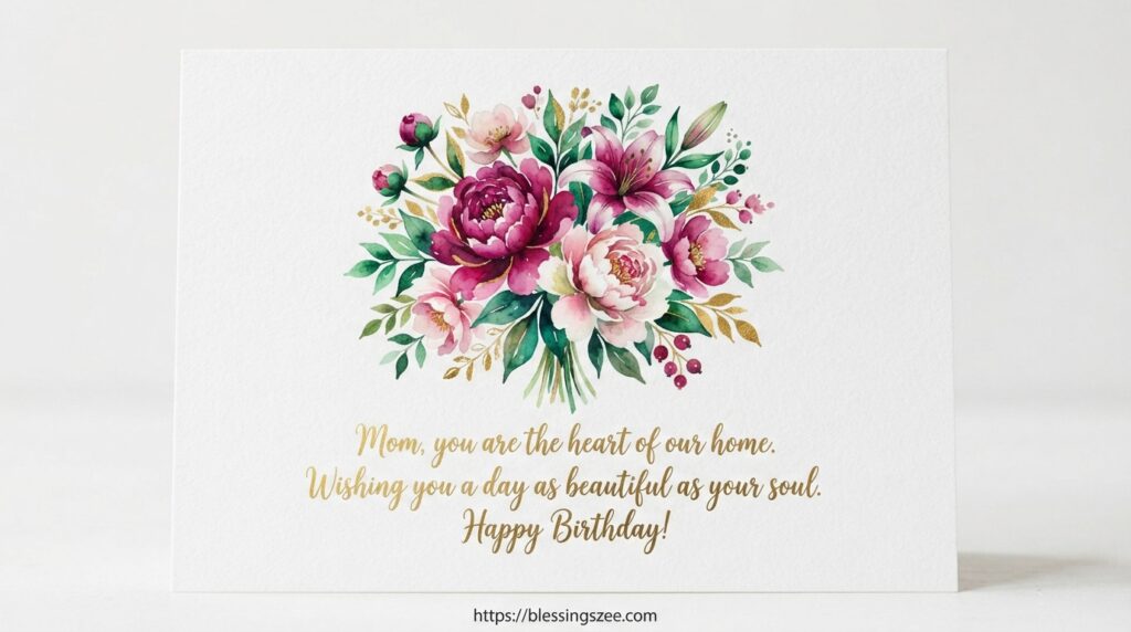 Birthday Greetings for Mom