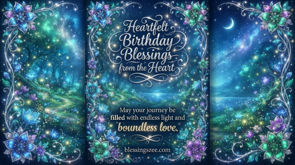 Heartfelt Birthday Blessings from the Heart