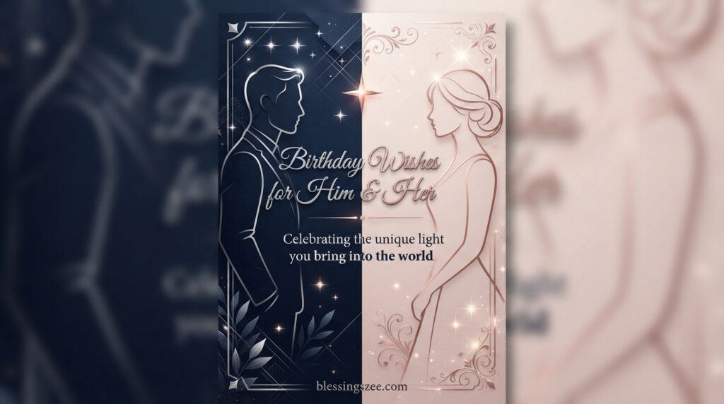 Birthday Wishes for Him & Her