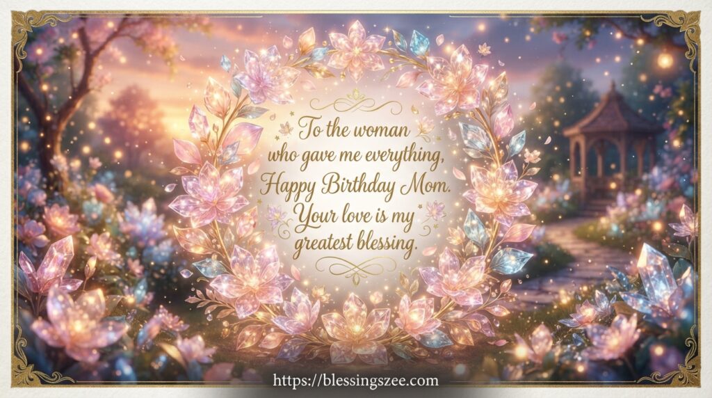 Birthday Greetings for Mom