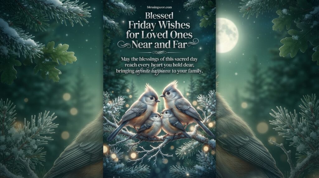 Blessed Friday Wishes for Loved Ones Near and Far