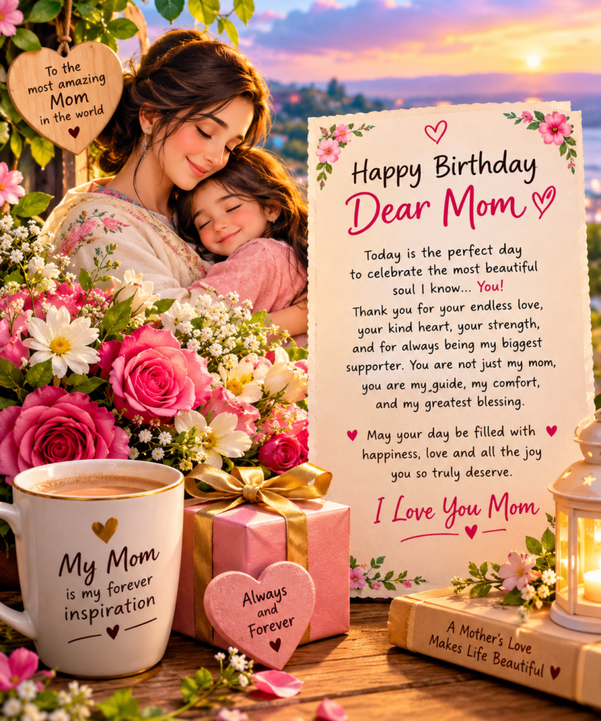 Birthday Greetings for Mom