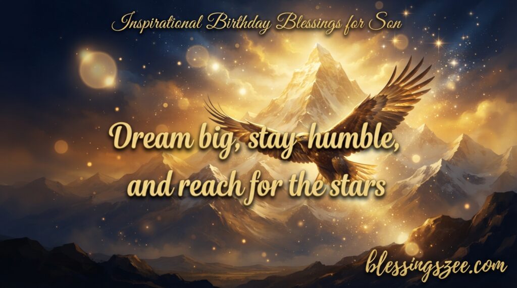 Inspirational Birthday Blessings for Son