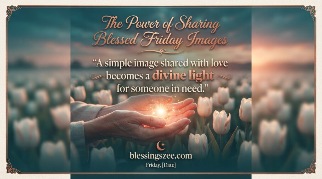 The Power of Sharing Blessed Friday Images