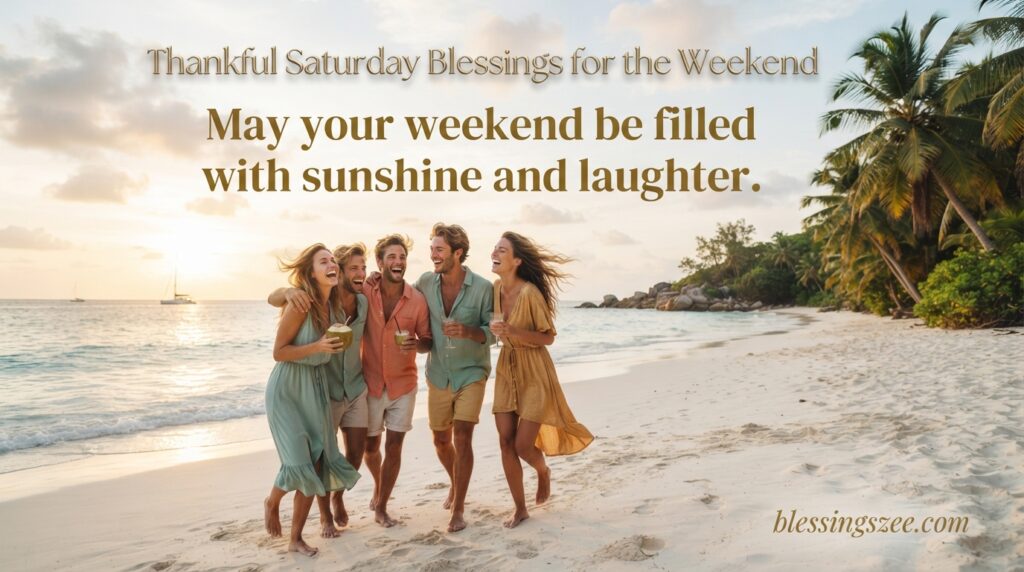 Thankful Saturday Blessings for the Weekend