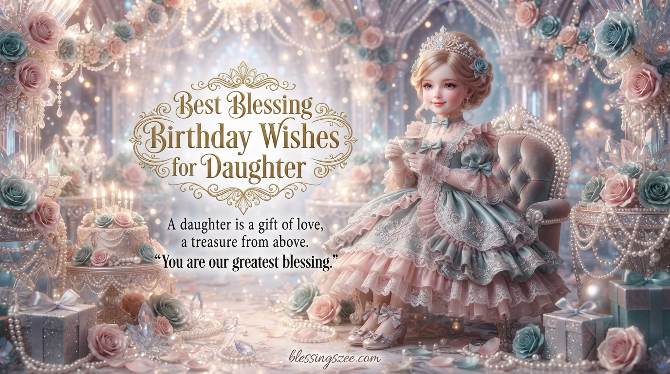 Best Blessing Birthday Wishes for Daughter