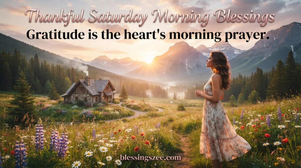 Thankful Saturday Morning Blessings