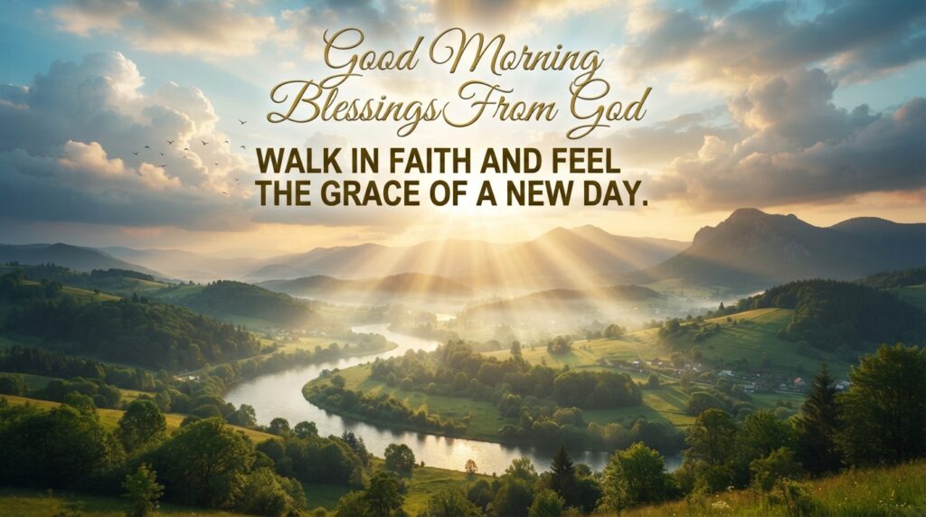 Good Morning Blessings From God