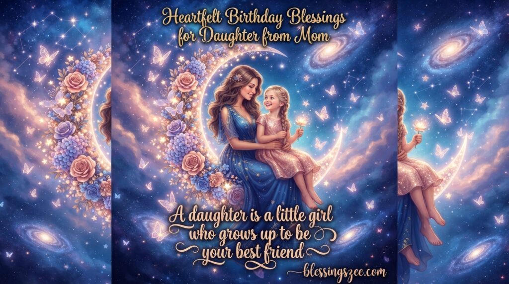 Heartfelt Birthday Blessings for Daughter from Mom