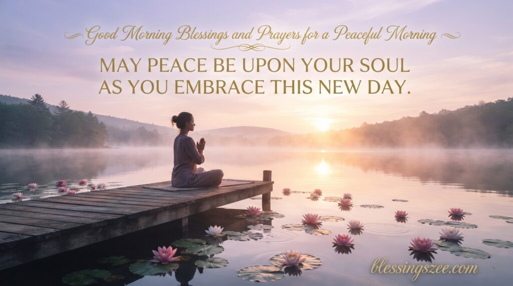 Good Morning Blessings and Prayers for a Peaceful Morning