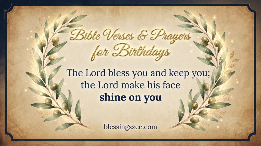 Bible Verses & Prayers for Birthdays