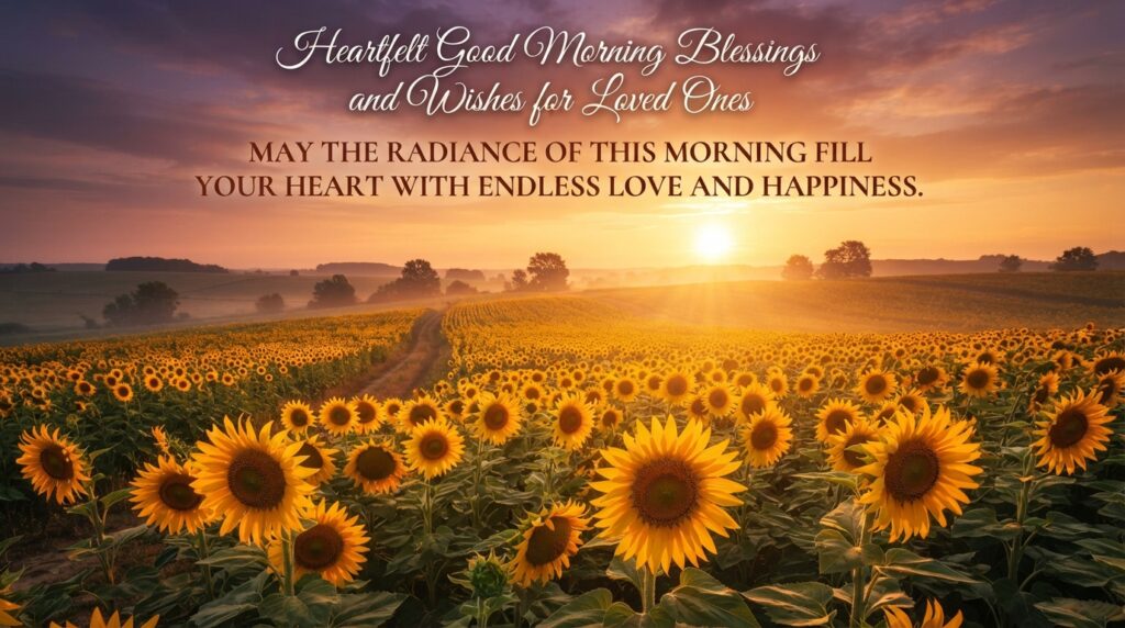 Heartfelt Good Morning Blessings and Wishes for Loved Ones