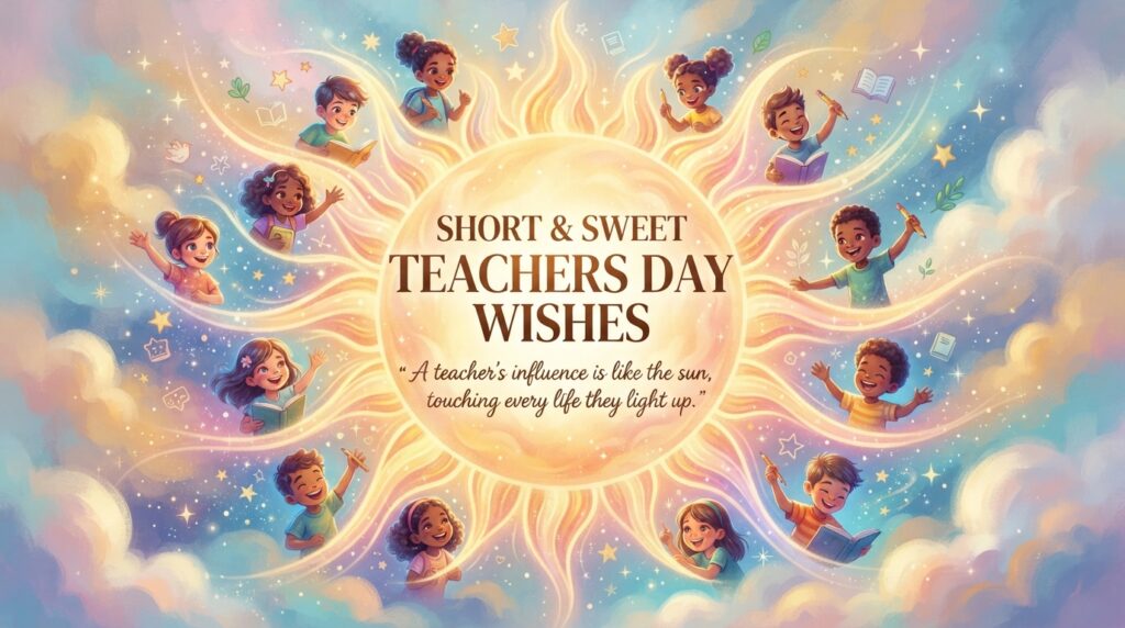 Short & Sweet Teachers Day Wishes