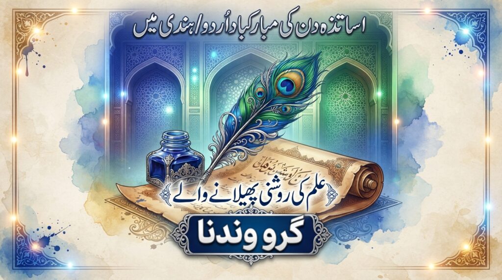 Teachers' Day Wishes in Urdu/Hindi 