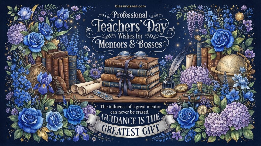 Professional Teachers' Day Wishes for Mentors & Bosses