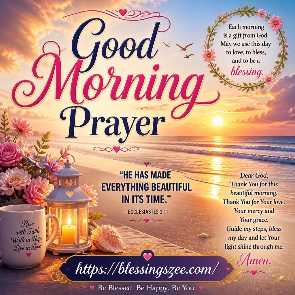 Good Morning Prayer Images