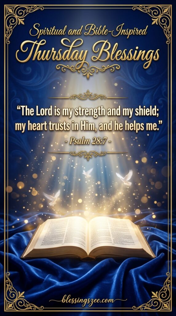 Spiritual and Bible-Inspired Thursday Blessings