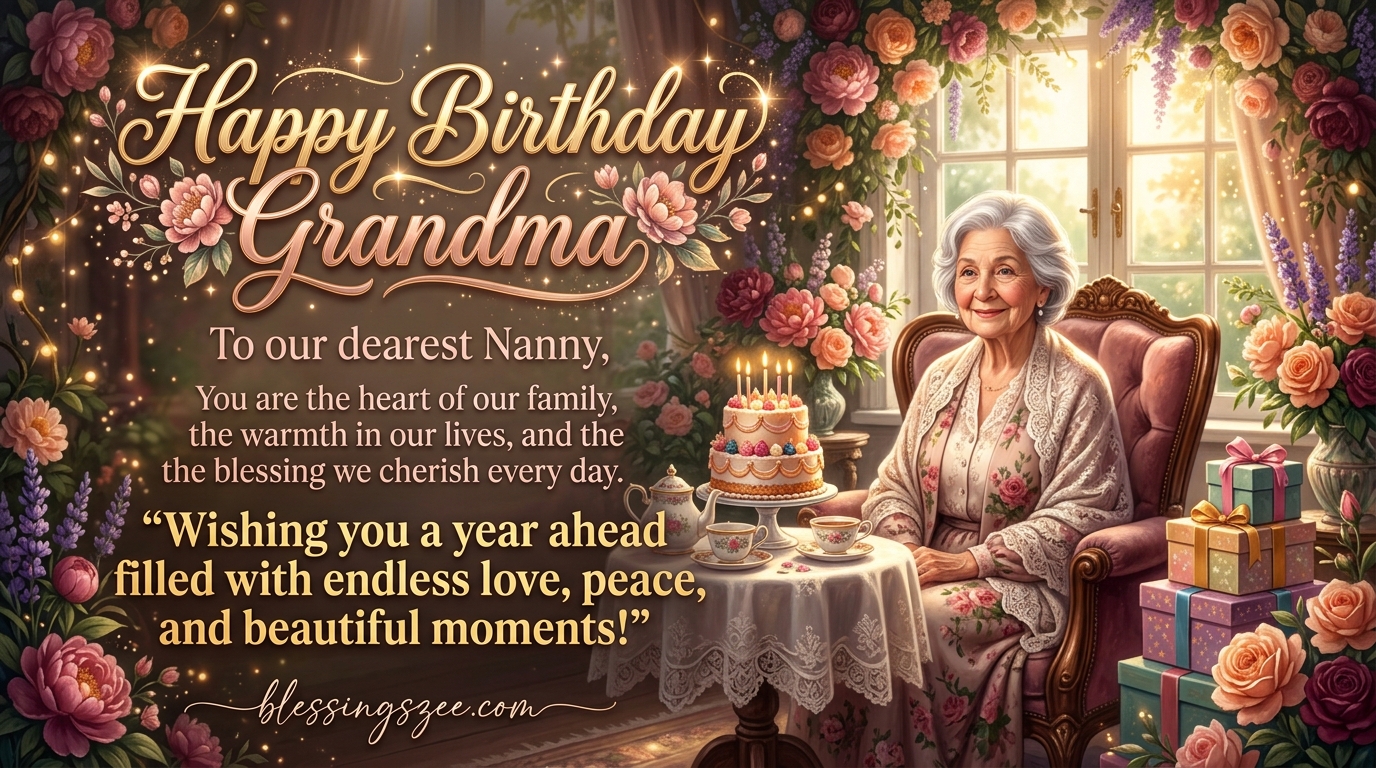 Happy Birthday Grandma
