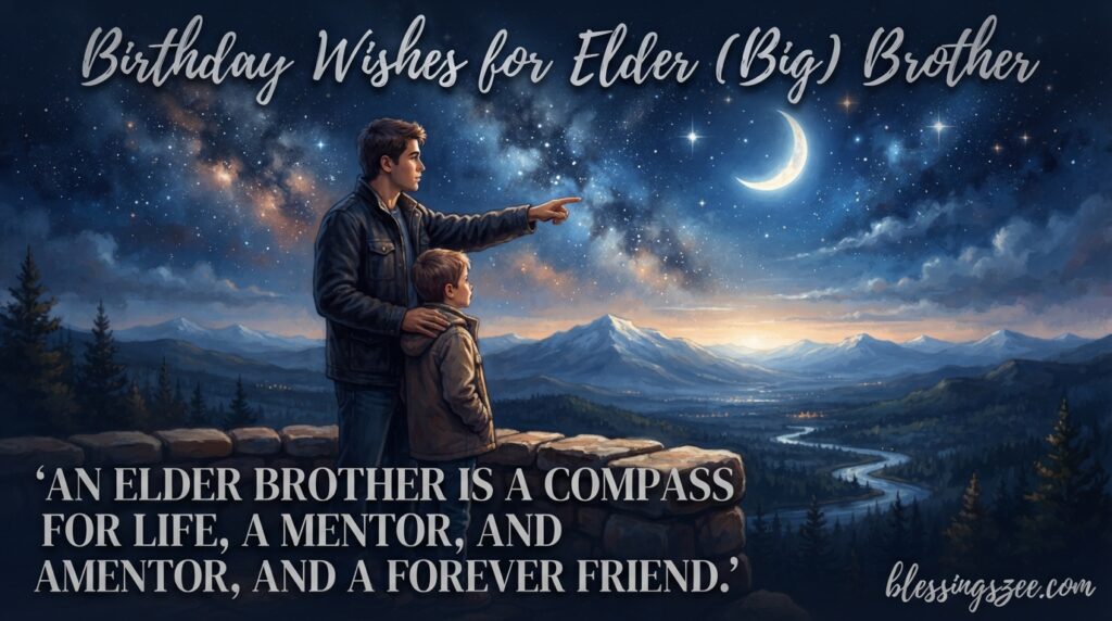 Birthday Wishes for Elder (Big) Brother