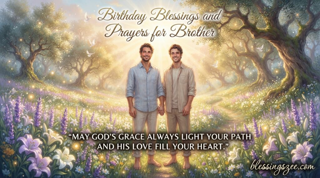 Birthday Blessings and Prayers for Brother