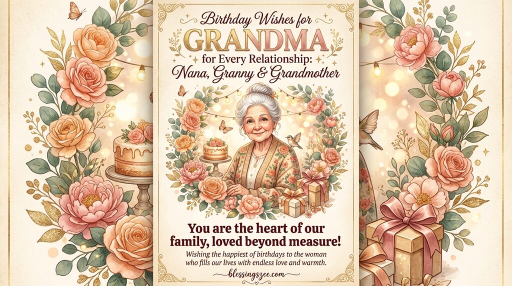 Birthday Wishes for Grandma for Every Relationship: Nana, Granny & Grandmother