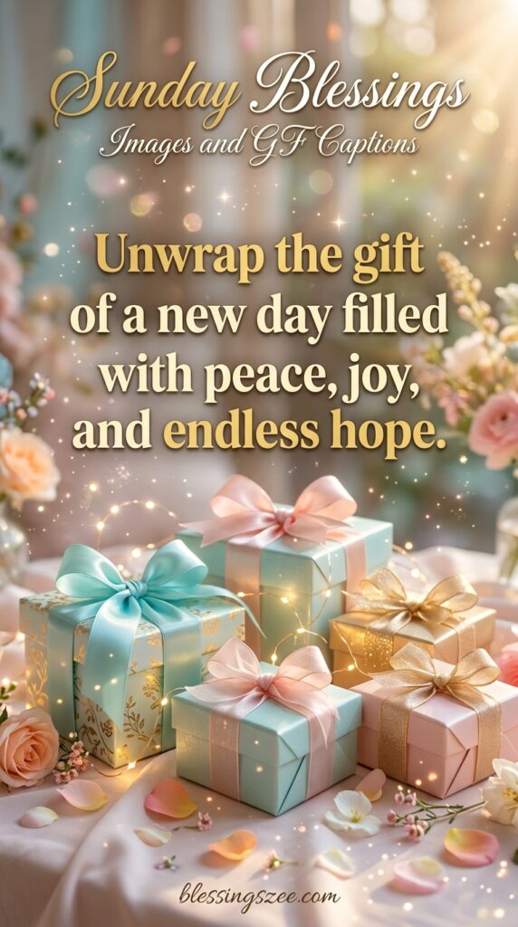 Sunday Blessings Images and GIF Captions