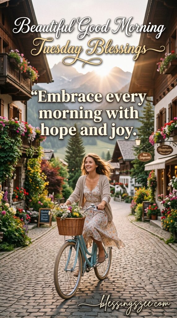 Beautiful Good Morning Tuesday Blessings