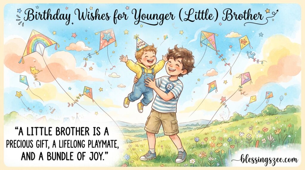 Birthday Wishes for Younger (Little) Brother