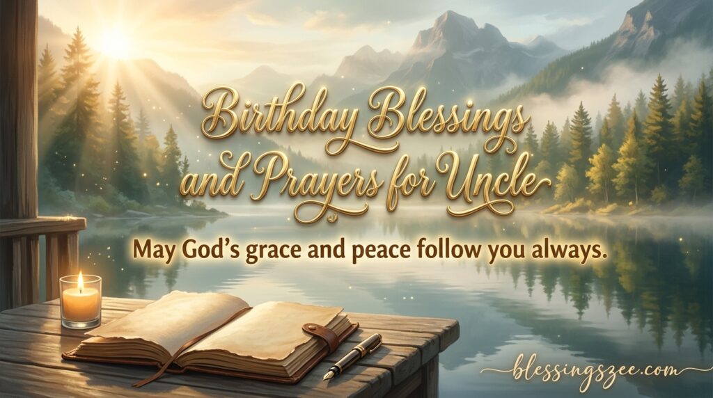 Birthday Blessings and Prayers for Uncle