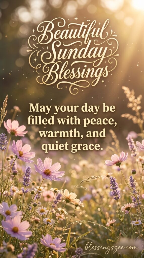 Beautiful Sunday Blessings