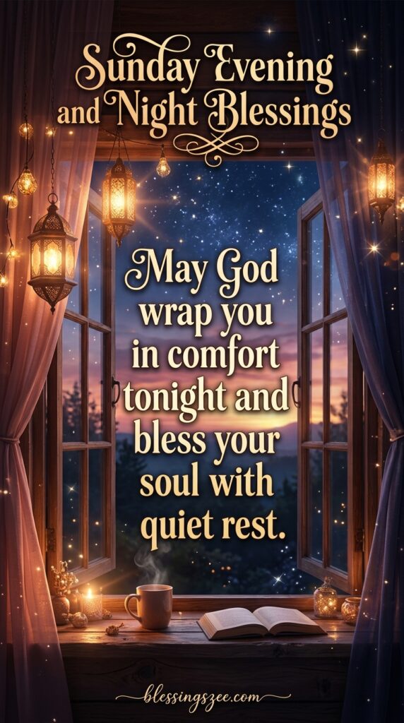 Sunday Evening and Night Blessings