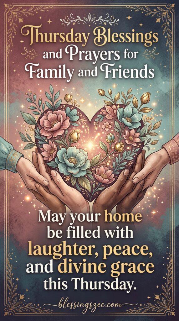 Thursday Blessings and Prayers for Family and Friends