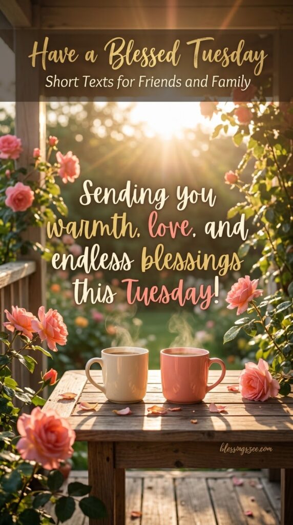 Have a Blessed Tuesday: Short Texts for Friends and Family