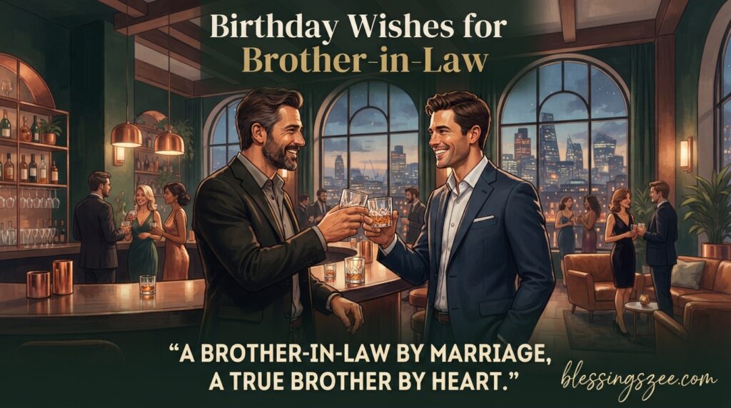 Birthday Wishes for Brother-in-Law