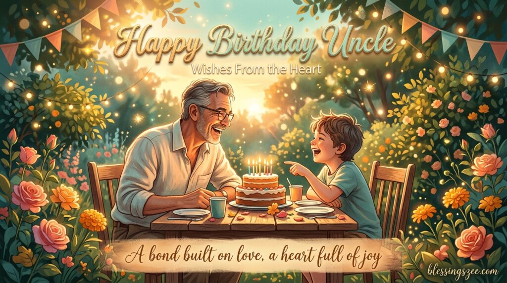 Happy Birthday Uncle Wishes From the Heart