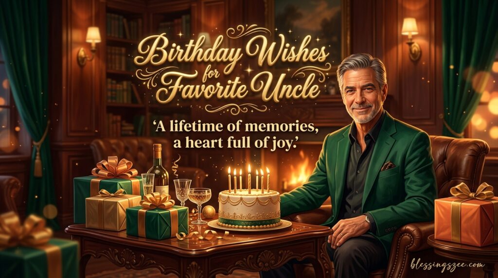 Birthday Wishes for Favorite Uncle